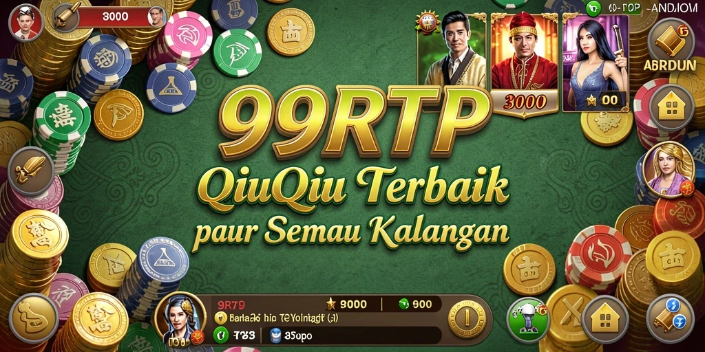 Screenshot utama menampilkan gameplay seru QiuQiu di 99RTP.