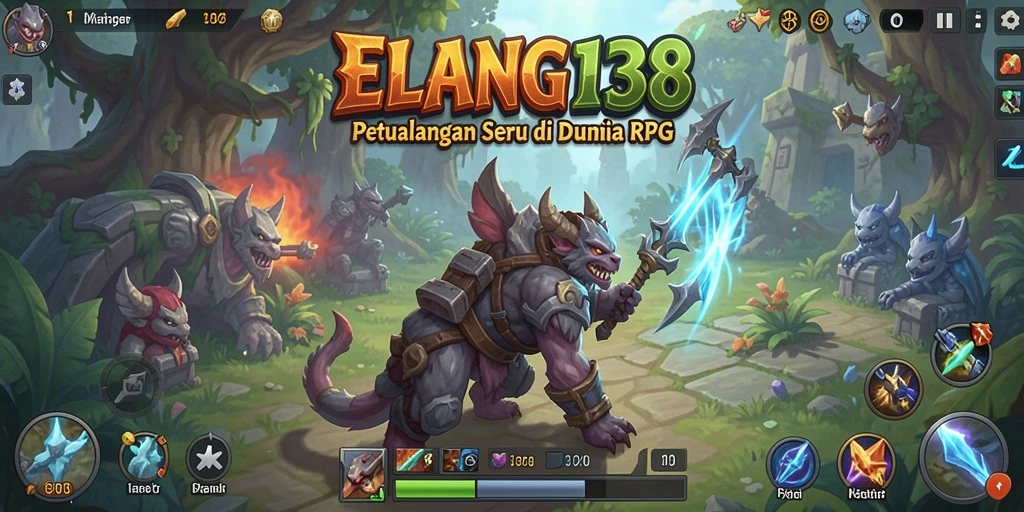 Tampilan gameplay RPG yang menarik dan penuh aksi.