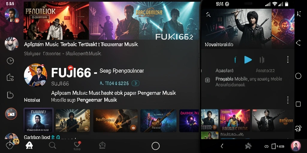 Tangkapan layar utama FUJI66 menampilkan gameplay yang menyenangkan dengan lagu-lagu favorit.