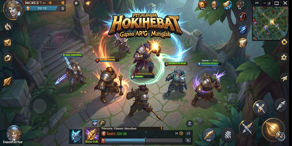 Gameplay seru dengan aksi penuh tantangan dalam HOKIHEBAT.
