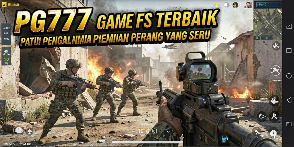 Tangkapan layar gameplay PG777 menampilkan aksi tembak-menembak yang intens dan mendebarkan.