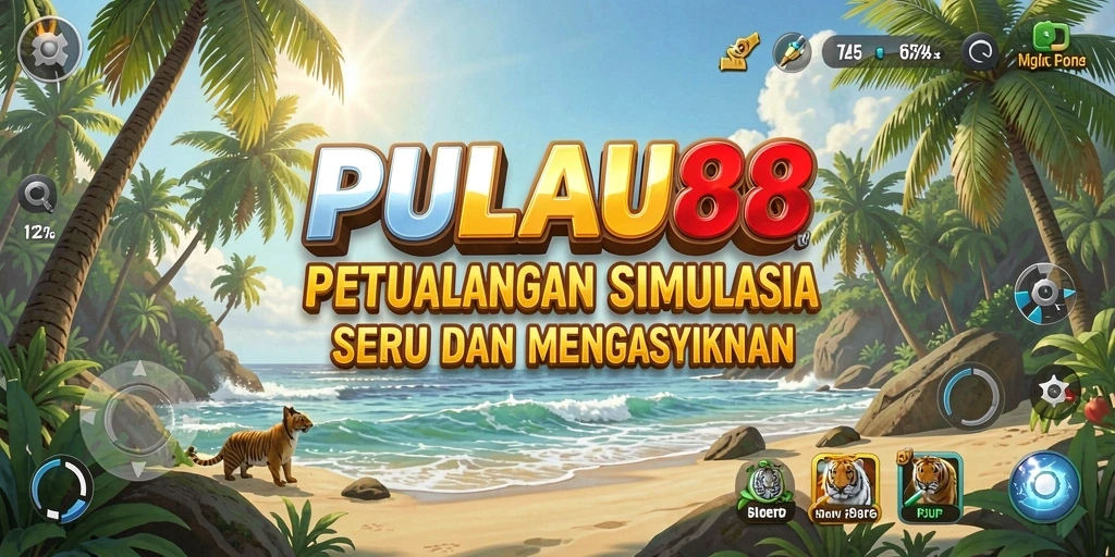 Tampilan gameplay PULAU88 yang menarik dan penuh warna.