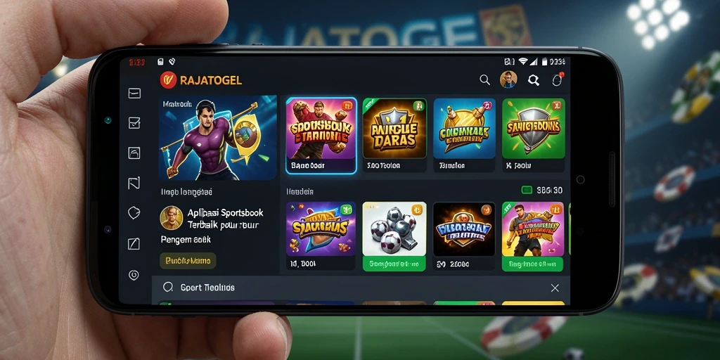Tampilan gameplay RAJATOGEL yang menarik dan interaktif dalam taruhan olahraga.