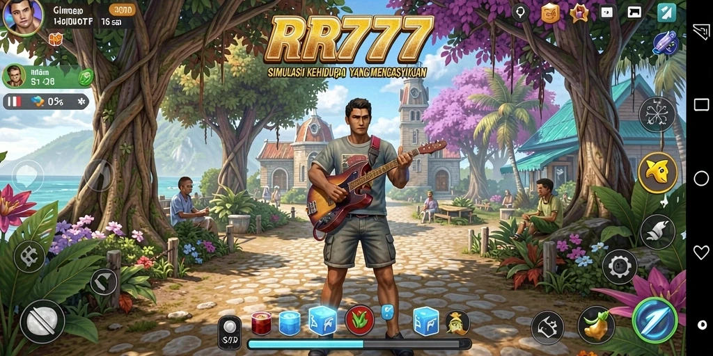 Gameplay menarik di dunia simulasi yang interaktif.