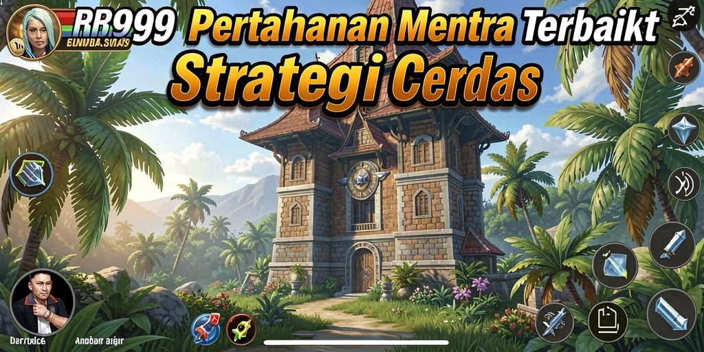 Screenshot gameplay RR999 menunjukkan aksi menara pertahanan yang mendebarkan.